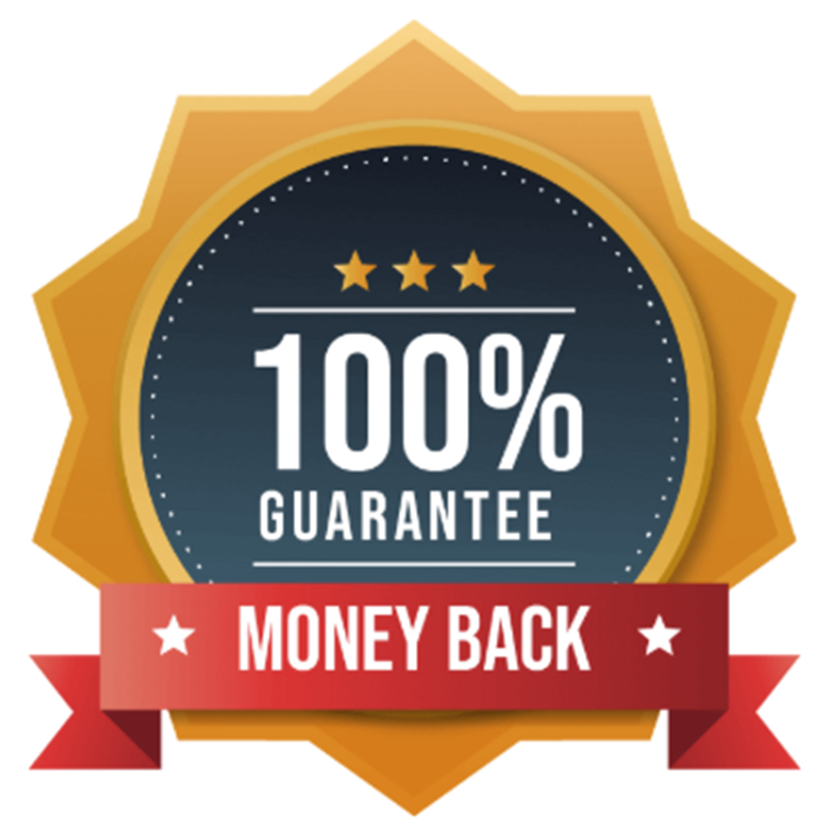 Balmorex Pro guarantee badge